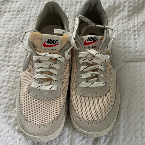 Nike Killshot Sneakers in Beige and Light Gray excellent condition - Picture 1 of 11